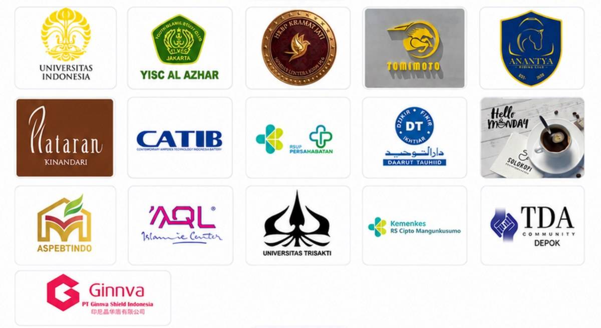 Logo klien dan mitra profesional TEN EVENT SOLUTIONS
