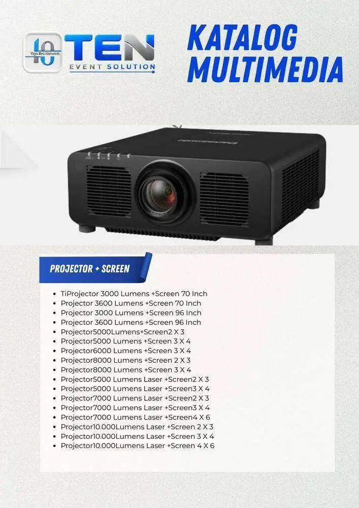Projector 5000 Lumens Event