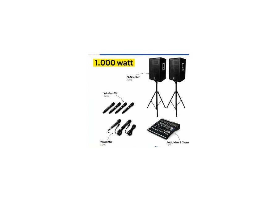 Sound System 1.000 Watt